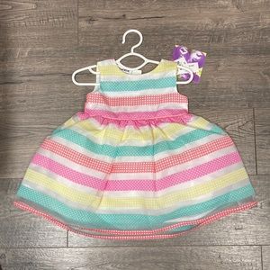 Rainbow formal, Easter, Spring dress